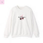 Sensitive Gangster Sweatshirt, Coquette cherries crewneck, Cozy Unisex sweatshirt, Gift for Friends, Casual Wear, Comfortable Fashion, The flirty crow