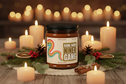 Bang Bang Niner Gang Candle