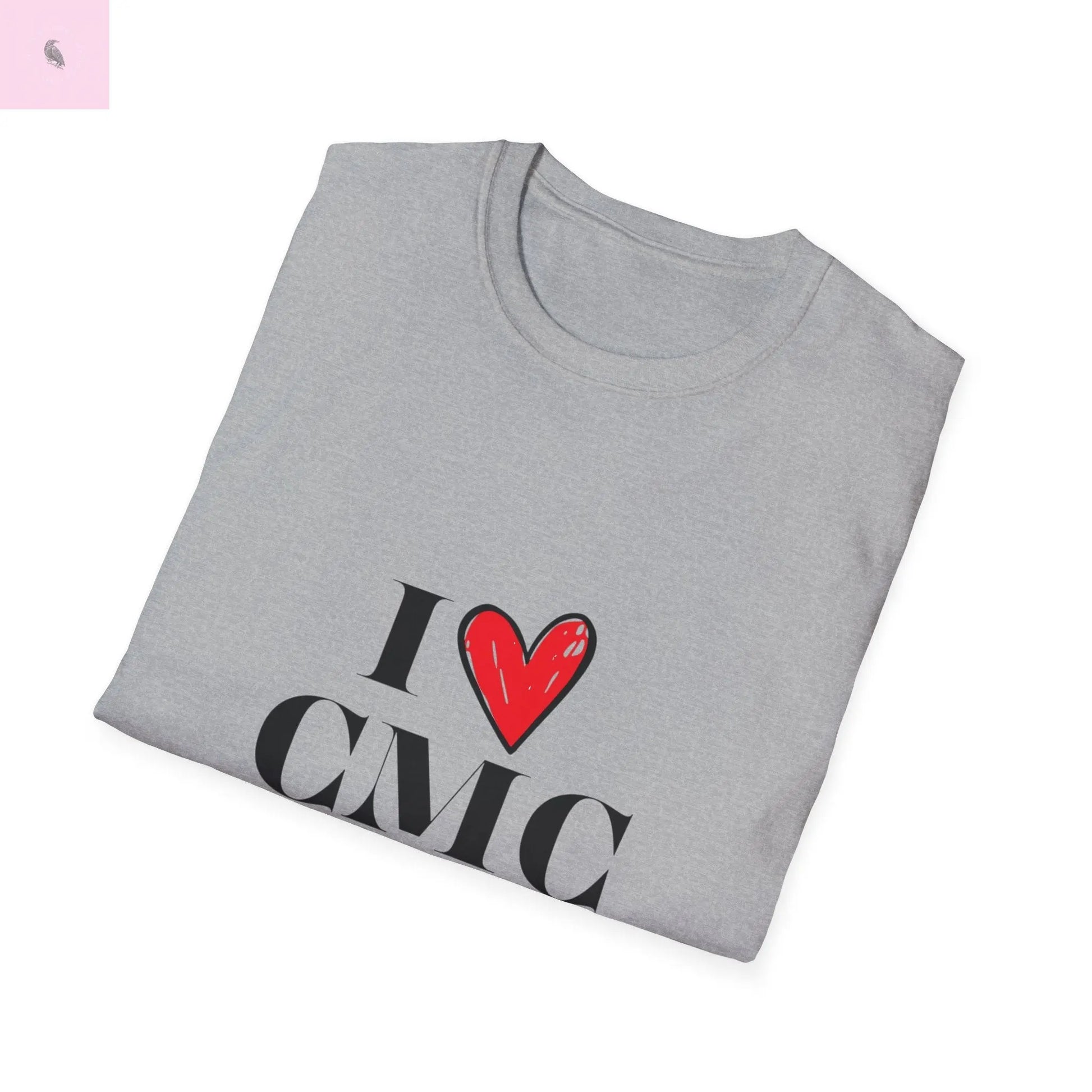 I Love CMC Unisex 49erT-Shirt, gift for niner fan, Game Day tee, 49er tshirt The flirty crow