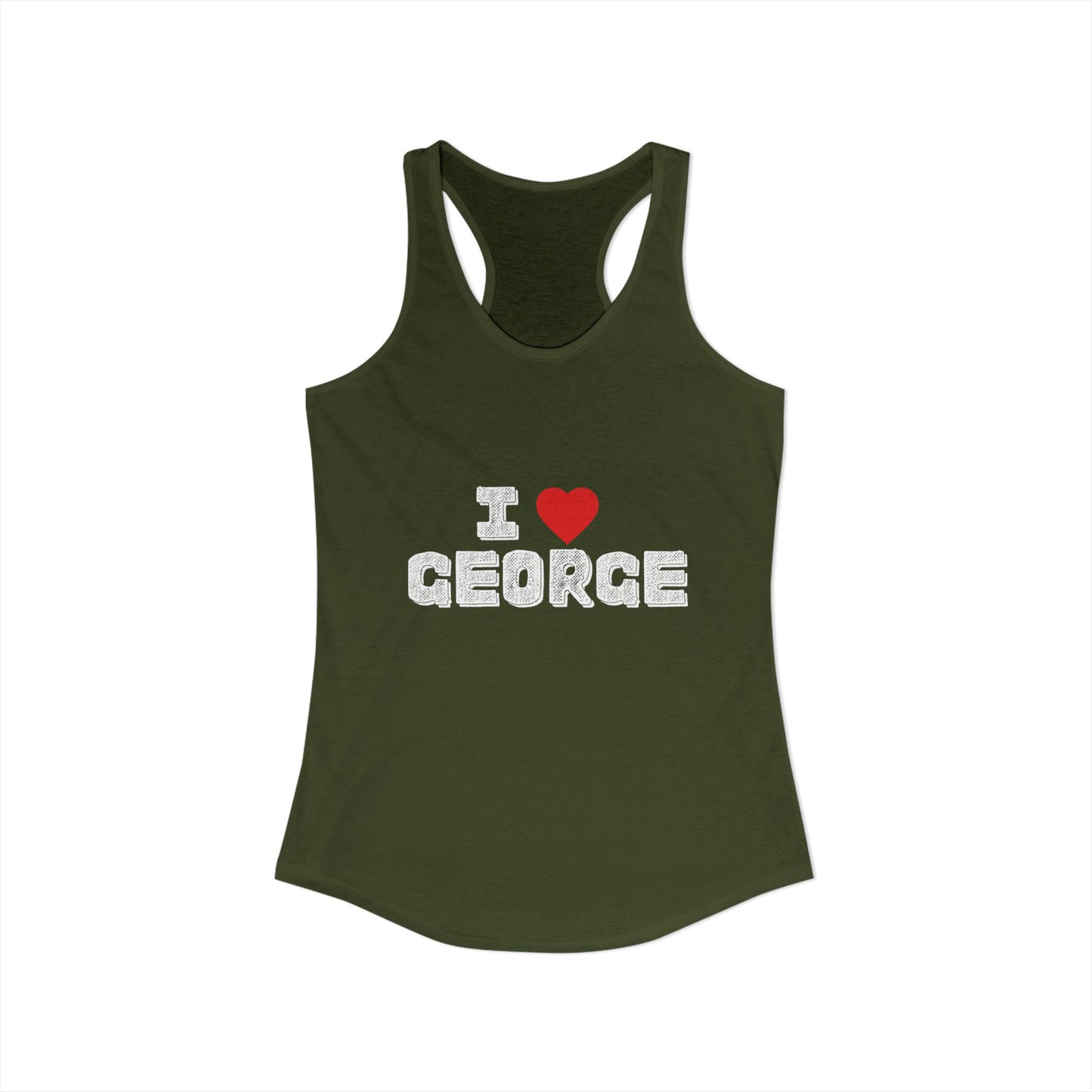 49er Fans George Kittle Women's Racerback Tank