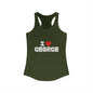 49er Fans George Kittle Women's Racerback Tank