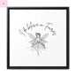 Fairies Canvas, Framed (Multi-color) - The flirty crow