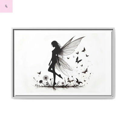 Fairy Canvas Wall Art - The flirty crow