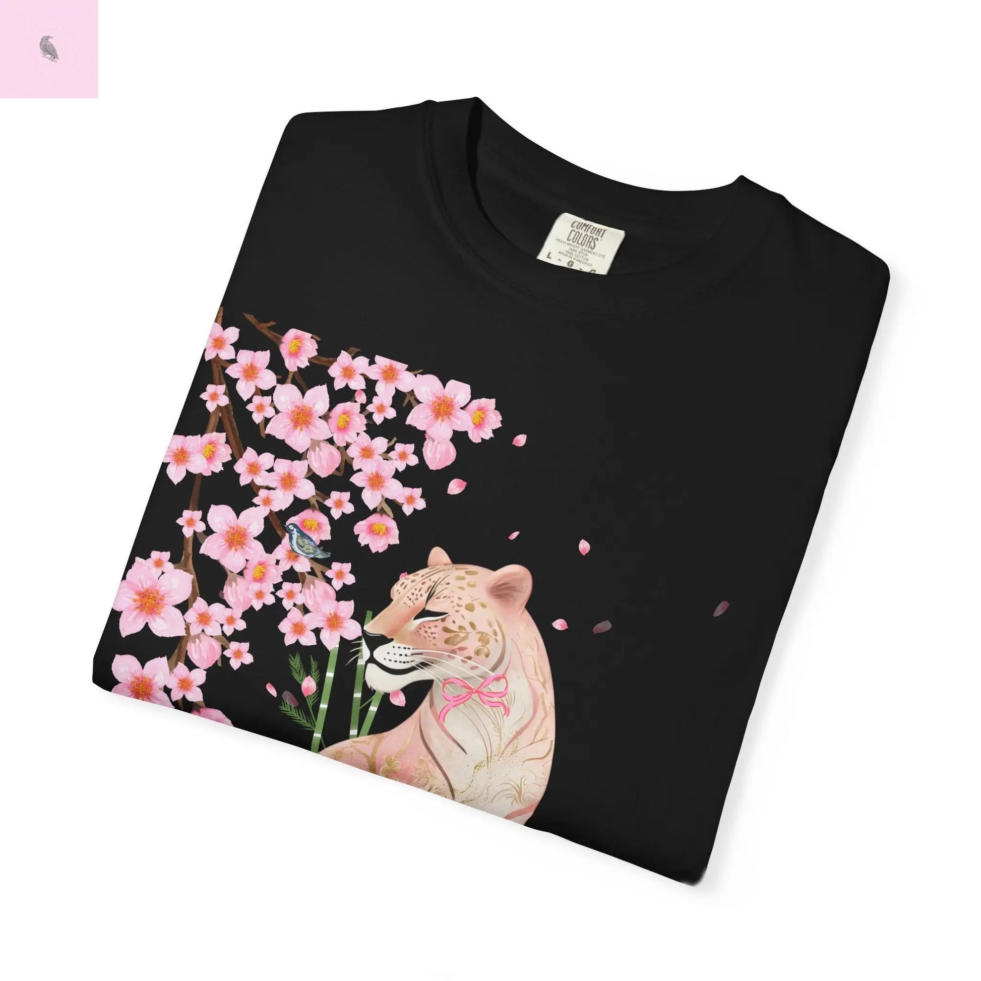 Chinoiserie Leopard T-shirt The flirty crow