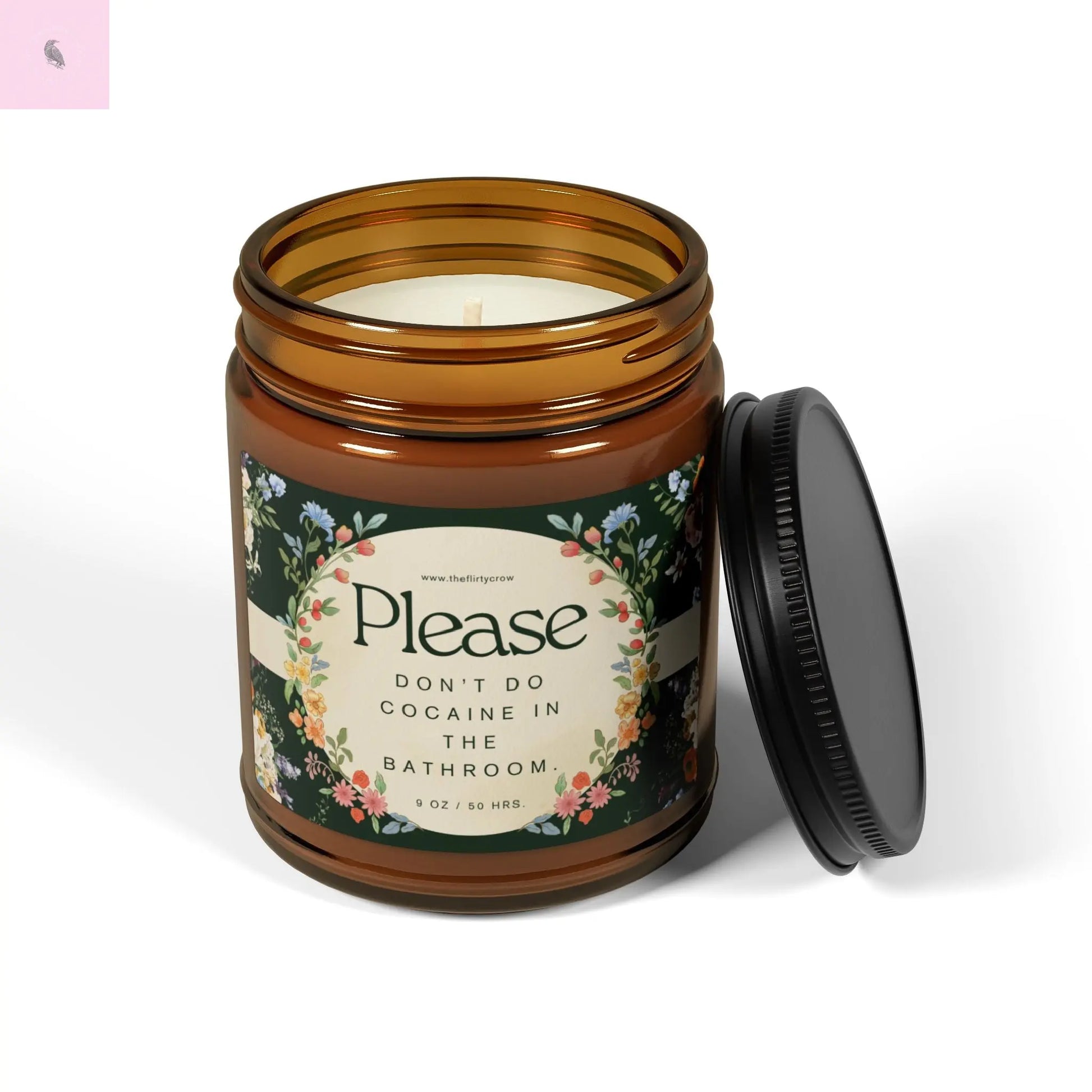 Humorous bathroom  Soy Candle,  bathroom humor, bathroom decor,  Funny Gift for Friends, Unique Home Decor, new home gift Printify