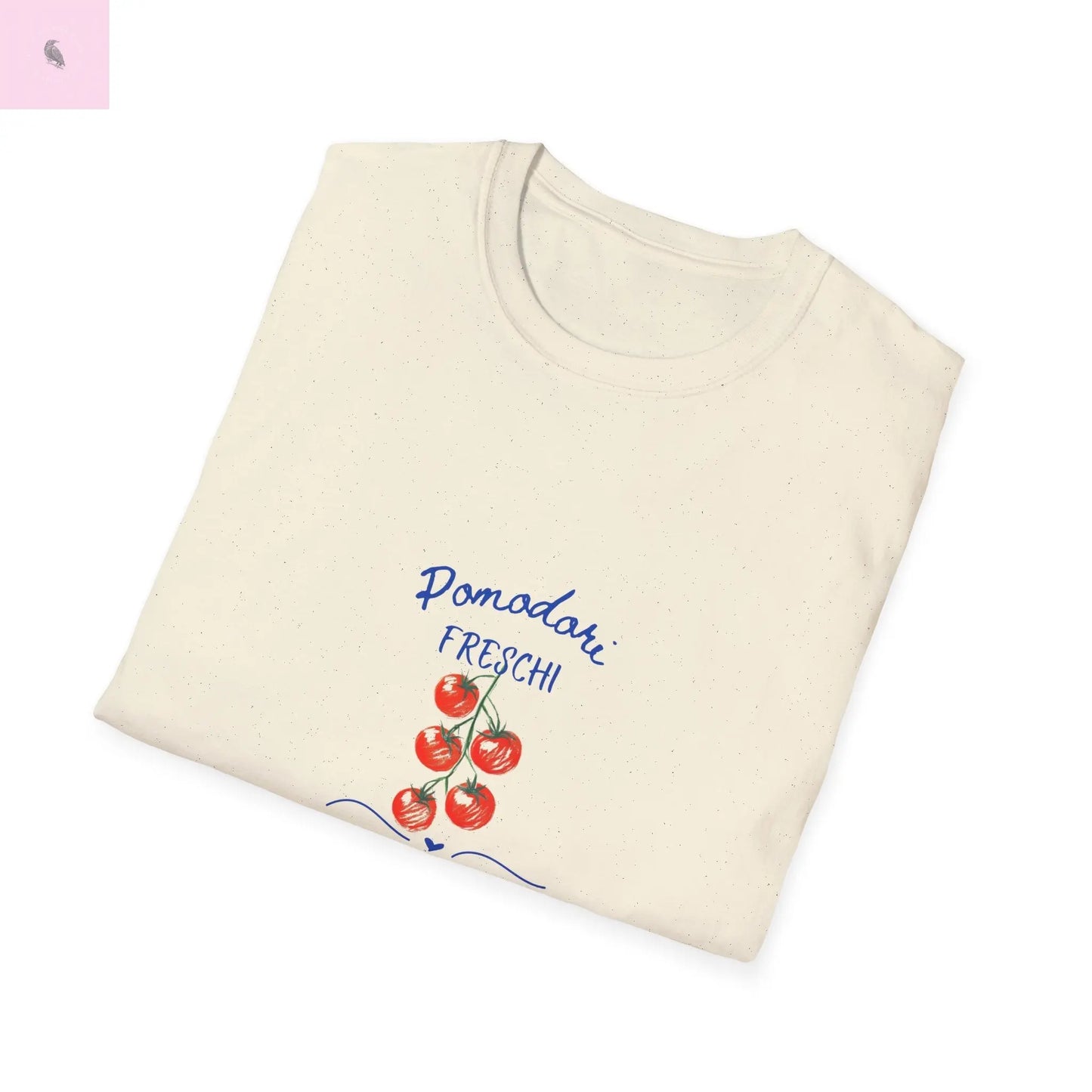 Fresh Tomato Graphic Tee, Farm to table tshirt,  Unisex Shirt, Farmhouse Vibe, Gift for Foodies, Summer Casual Wear, gift for gardener The flirty crow