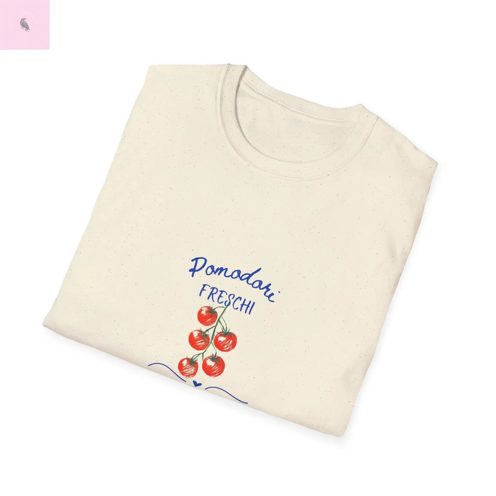Fresh Tomato Graphic Tee, Farm to table tshirt,  Unisex Shirt, Farmhouse Vibe, Gift for Foodies, Summer Casual Wear, gift for gardener The flirty crow