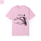 Unisex crow lover unique tshirt the flirty crow