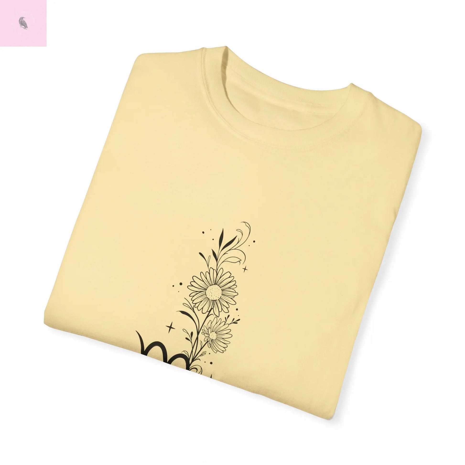 Virgo Birthday Flower Unisex  Tee Printify