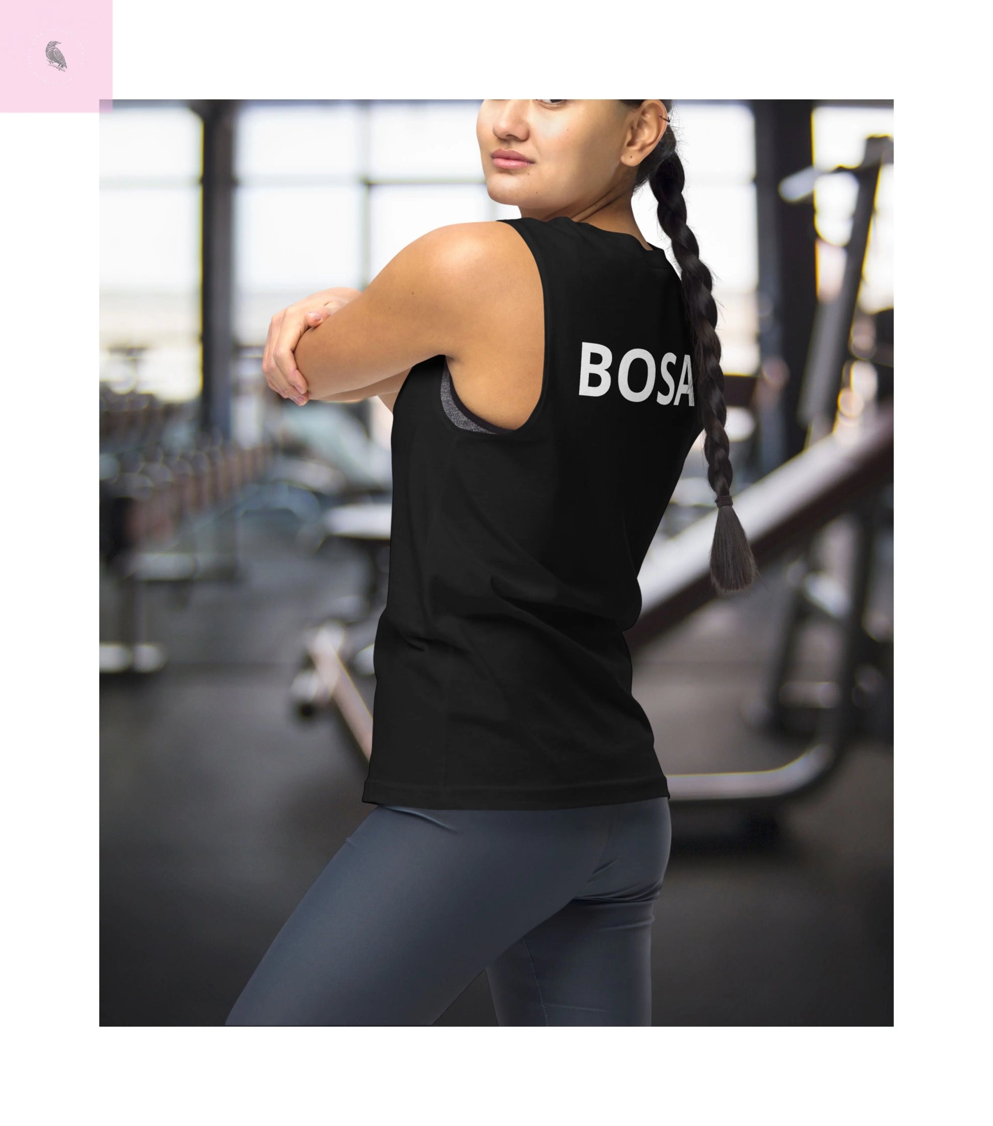 Unisex Nick Bosa Muscle Shirt The flirty crow