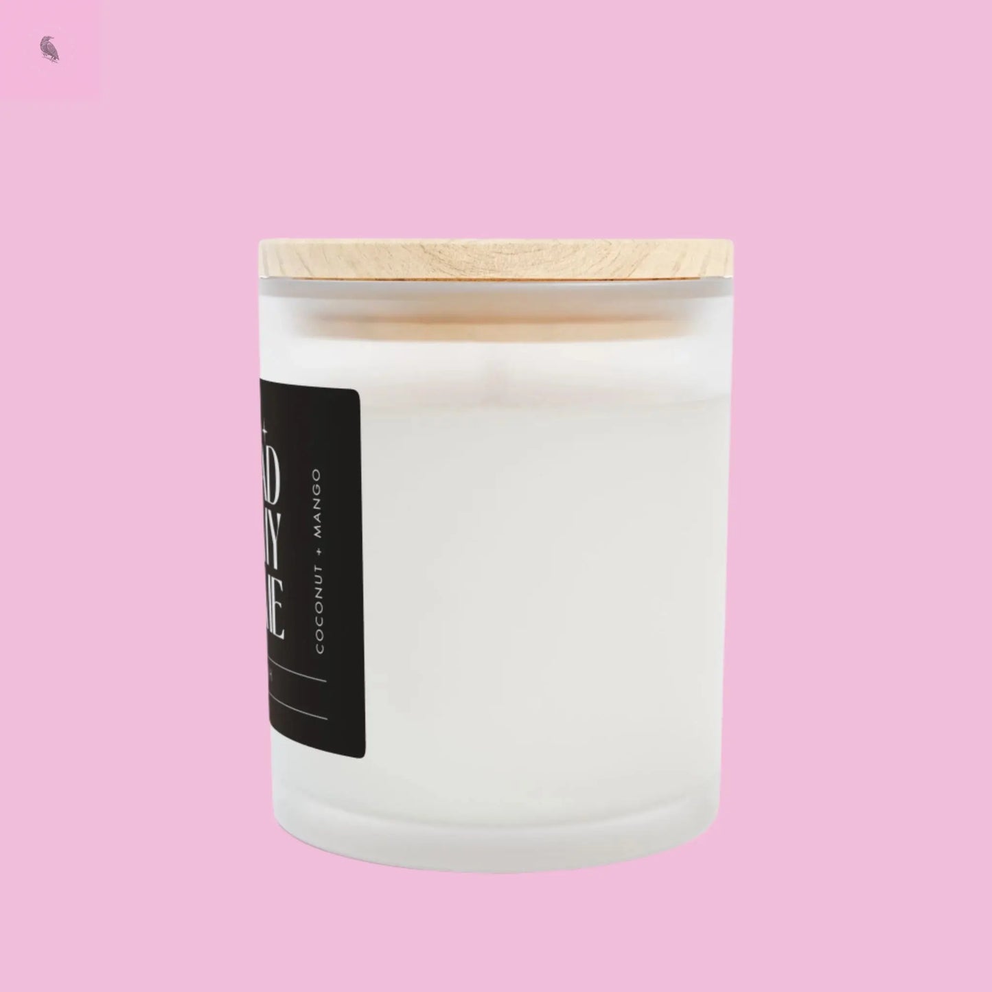 Frosted Glass Candle - "I Read Past My Bedtime" - Cozy Home Decor - Ideal Gift for Book Lovers The flirty crow