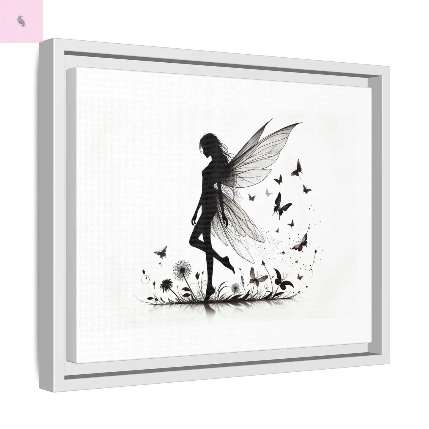 Fairy Canvas Wall Art - The flirty crow