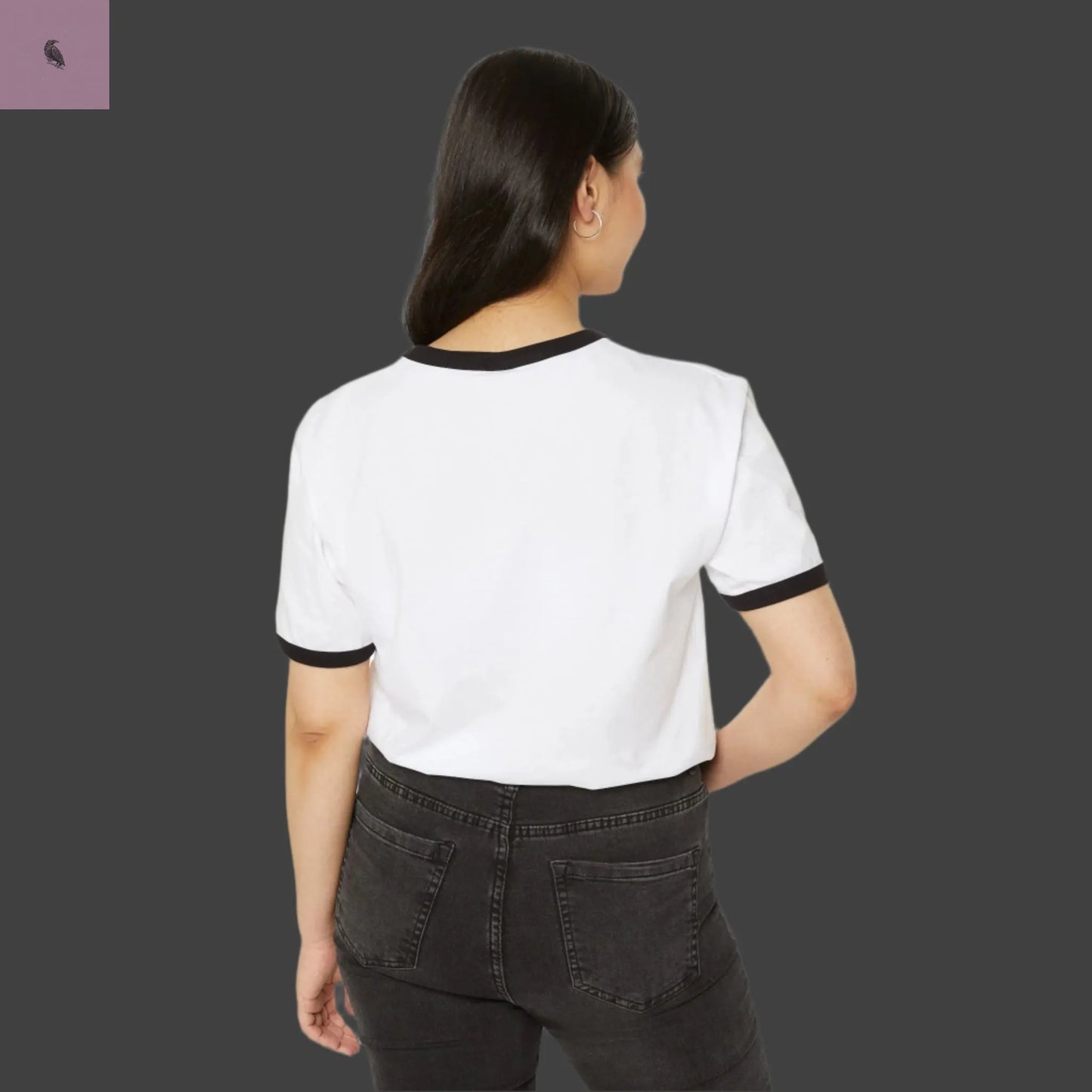 Music Lover Unisex Cotton Ringer T-Shirt – Perfect Gift for Music Enthusiasts The flirty crow