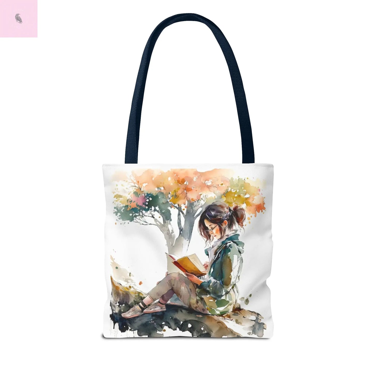 Reading Tote Bag, Literary Gift, Book Lover Tote, Eco-Friendly Bag, readers shopping Tote, book club bag The flirty crow