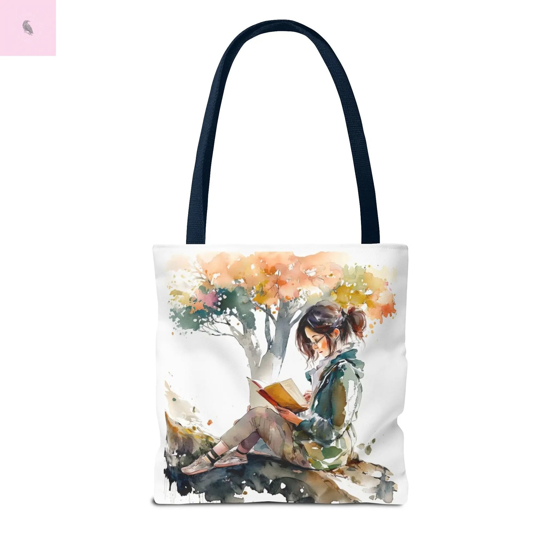 Reading Tote Bag, Literary Gift, Book Lover Tote, Eco-Friendly Bag, readers shopping Tote, book club bag The flirty crow