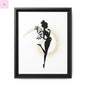 Framed Fairy Art Print - Enchanting Decor for Expecting Mothers, Baby Shower Gift, Elegant Nursery Wall Art, Whimsical Home Accent Printify