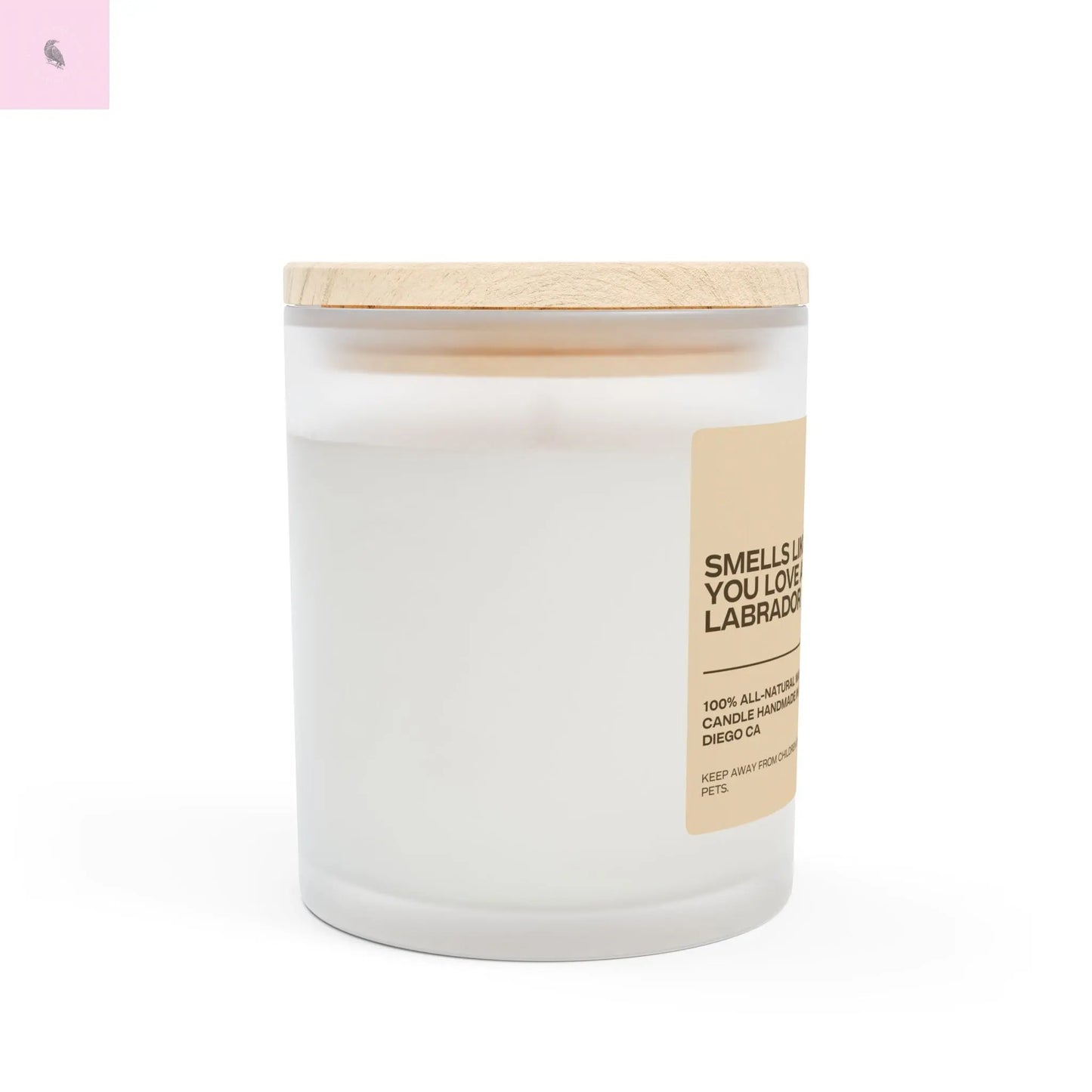 Candle Labrador Lover 11oz the flirty crow