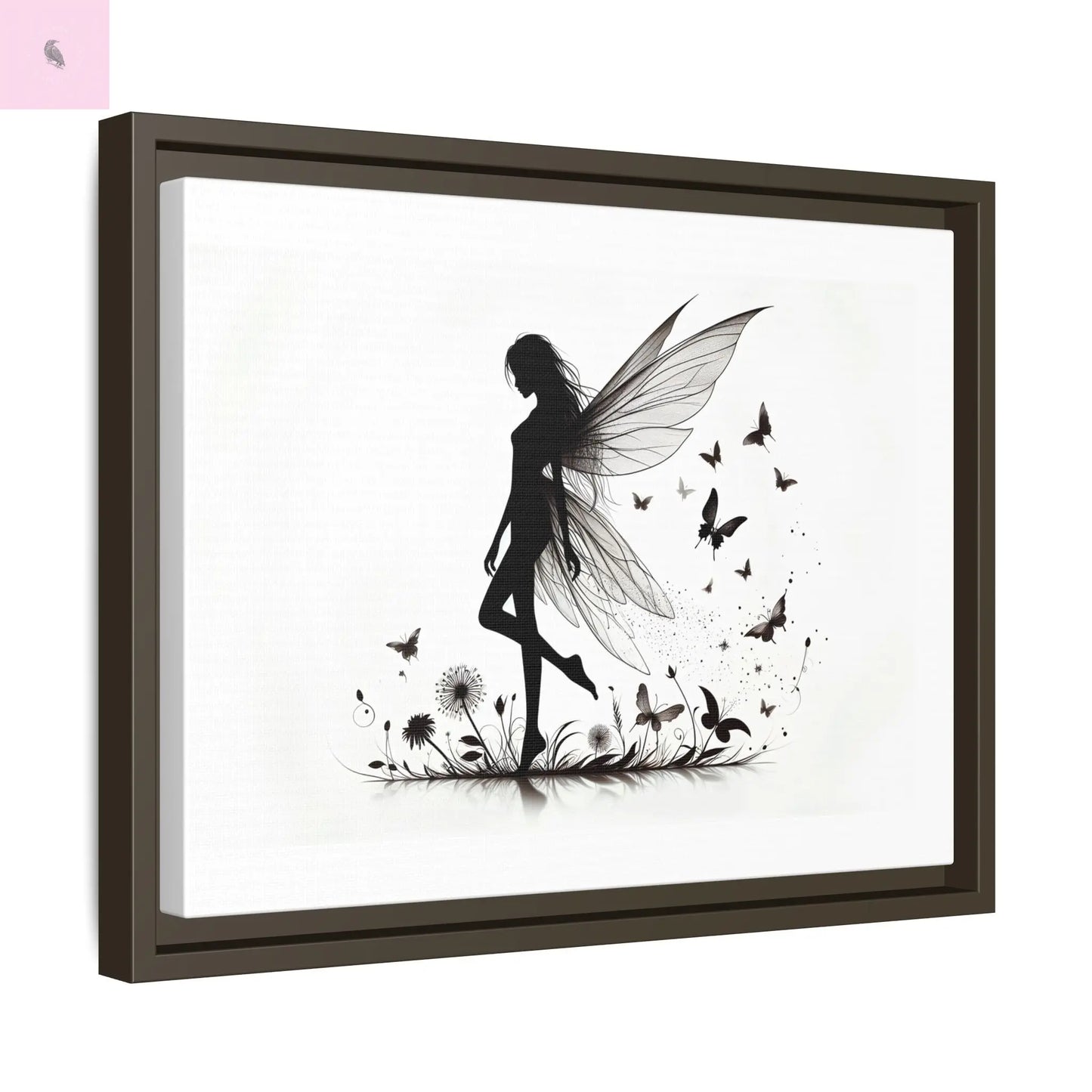 Fairy Canvas Wall Art - The flirty crow
