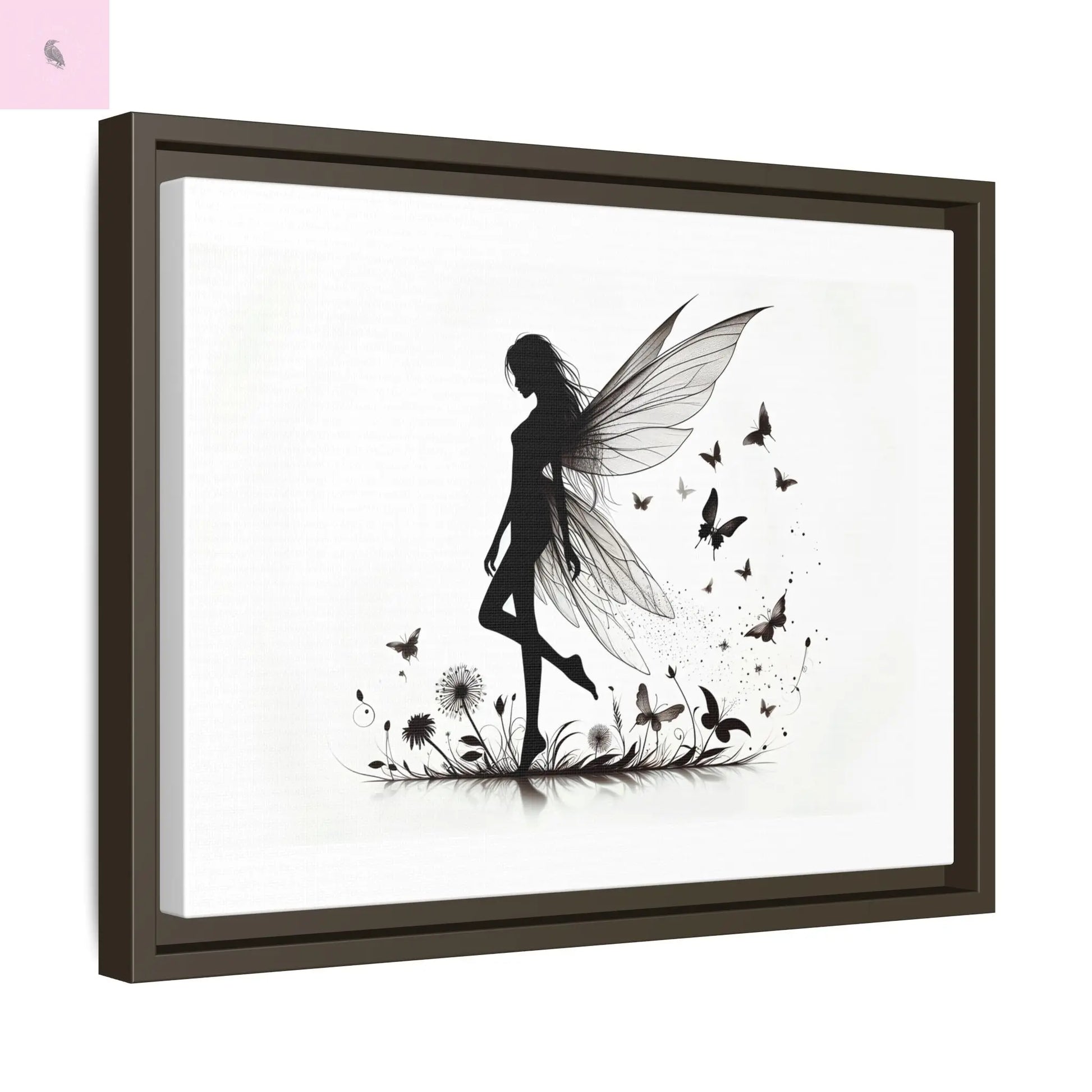 Fairy Canvas Wall Art - The flirty crow