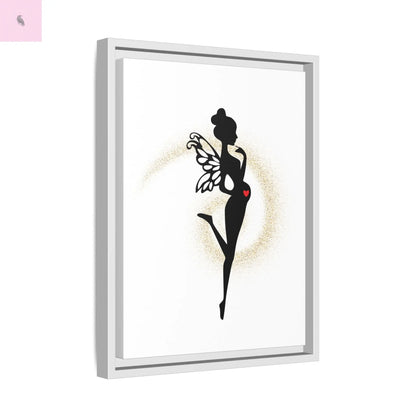 Framed Fairy Art Print - Enchanting Decor for Expecting Mothers, Baby Shower Gift, Elegant Nursery Wall Art, Whimsical Home Accent The flirty crow