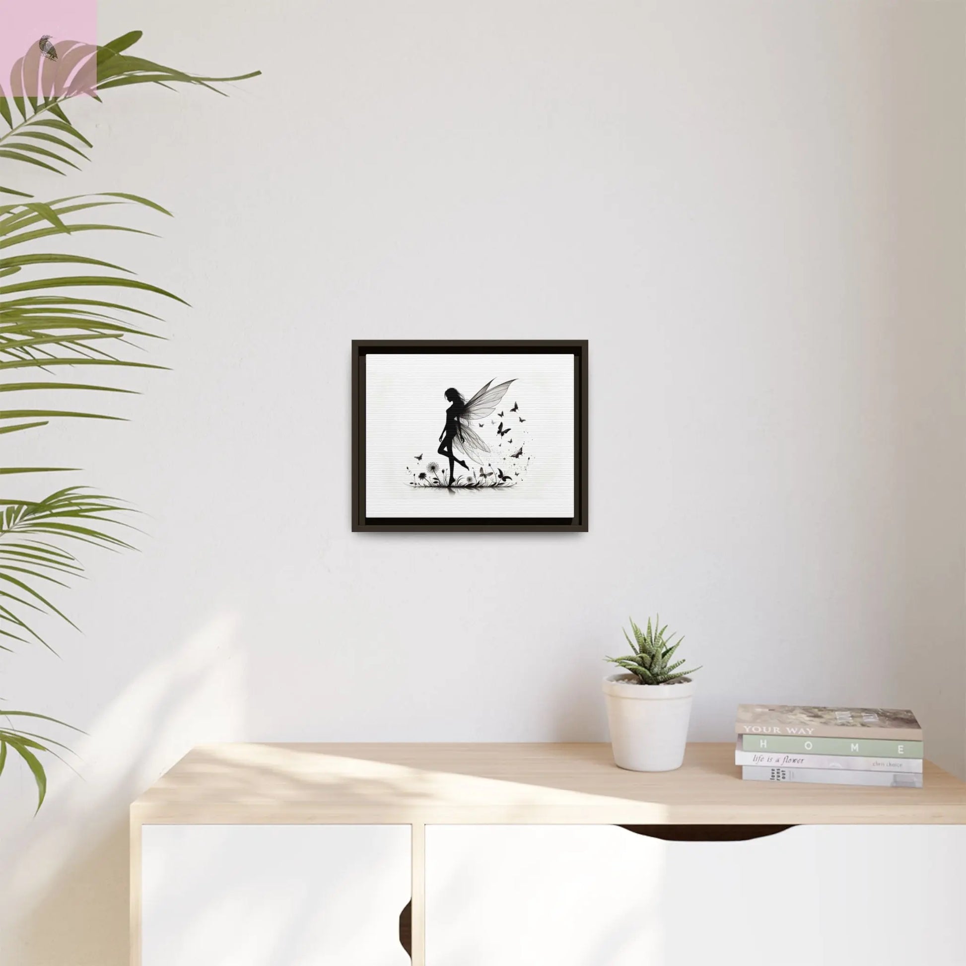 Fairy Canvas Wall Art - The flirty crow