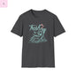 Unisex Soft trendy raccoon summer t-Shirt the flirty crow