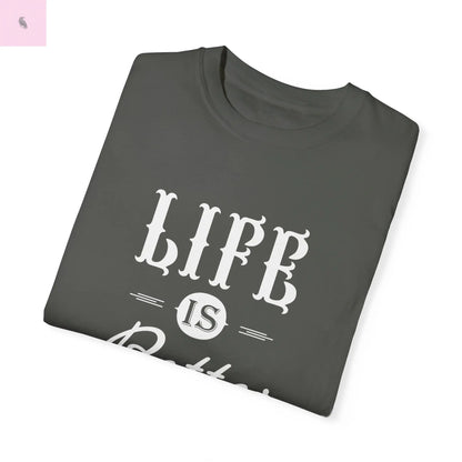 Life is Better in Boots Unisex T-Shirt - Perfect for Boot Lovers & Outdoor Enthusiasts The flirty crow