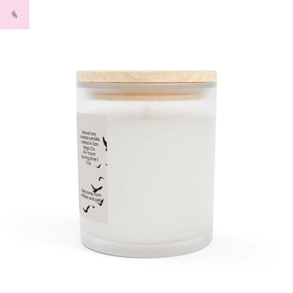 My favorite aunt  scented soy wax candle. the flirty crow