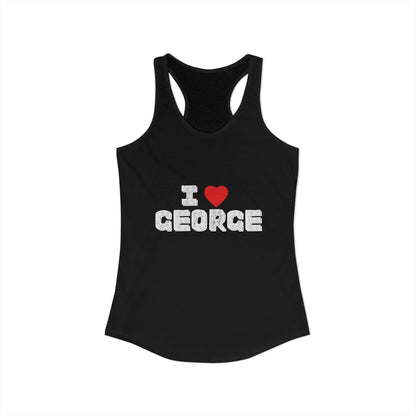 49er Fans George Kittle Women's Racerback Tank