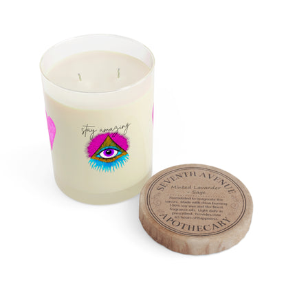 protection candle spiritual soy wax glass candle