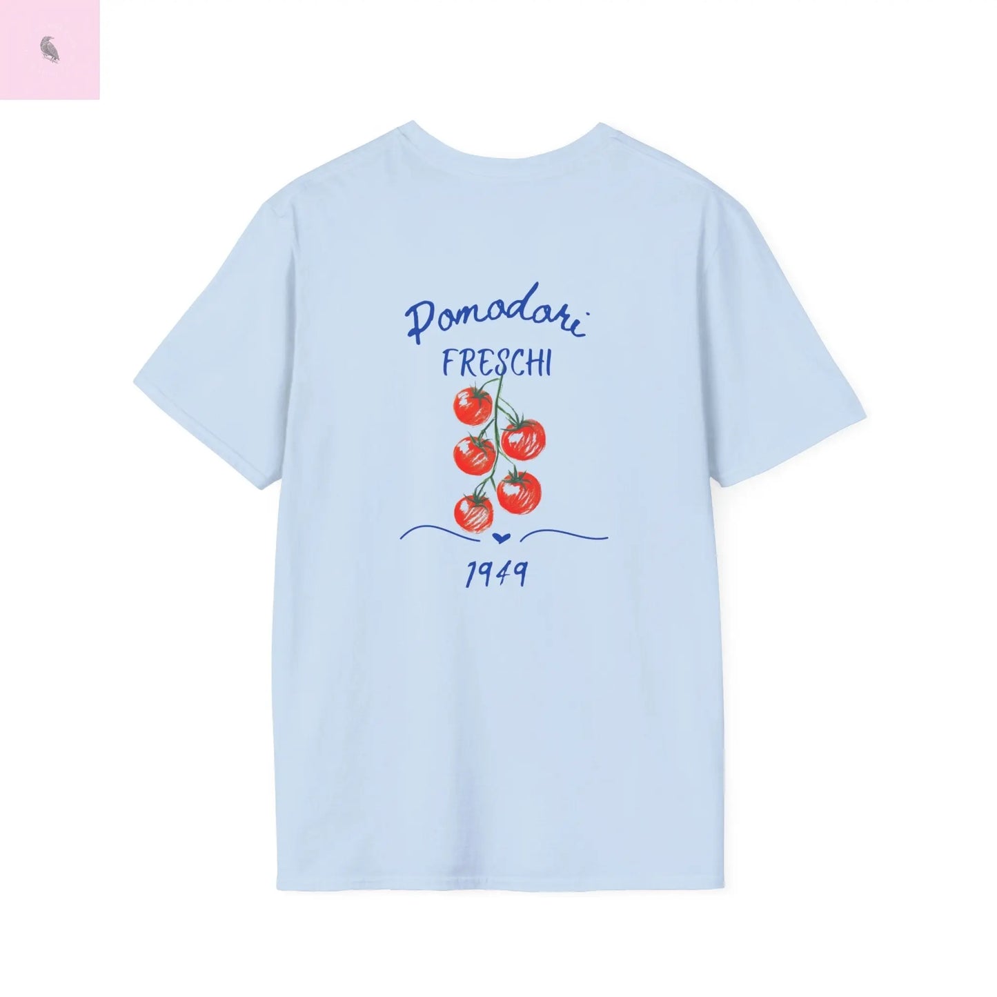Fresh Tomato Graphic Tee, Farm to table tshirt,  Unisex Shirt, Farmhouse Vibe, Gift for Foodies, Summer Casual Wear, gift for gardener The flirty crow