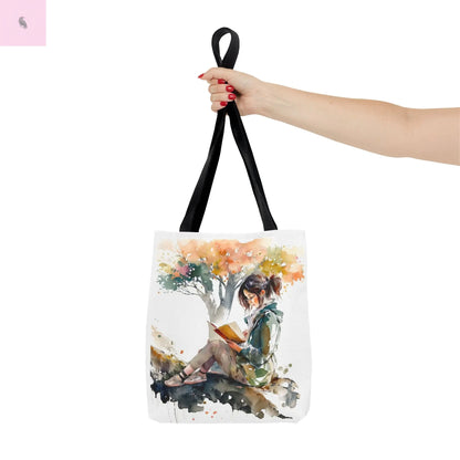 Reading Tote Bag, Literary Gift, Book Lover Tote, Eco-Friendly Bag, readers shopping Tote, book club bag The flirty crow
