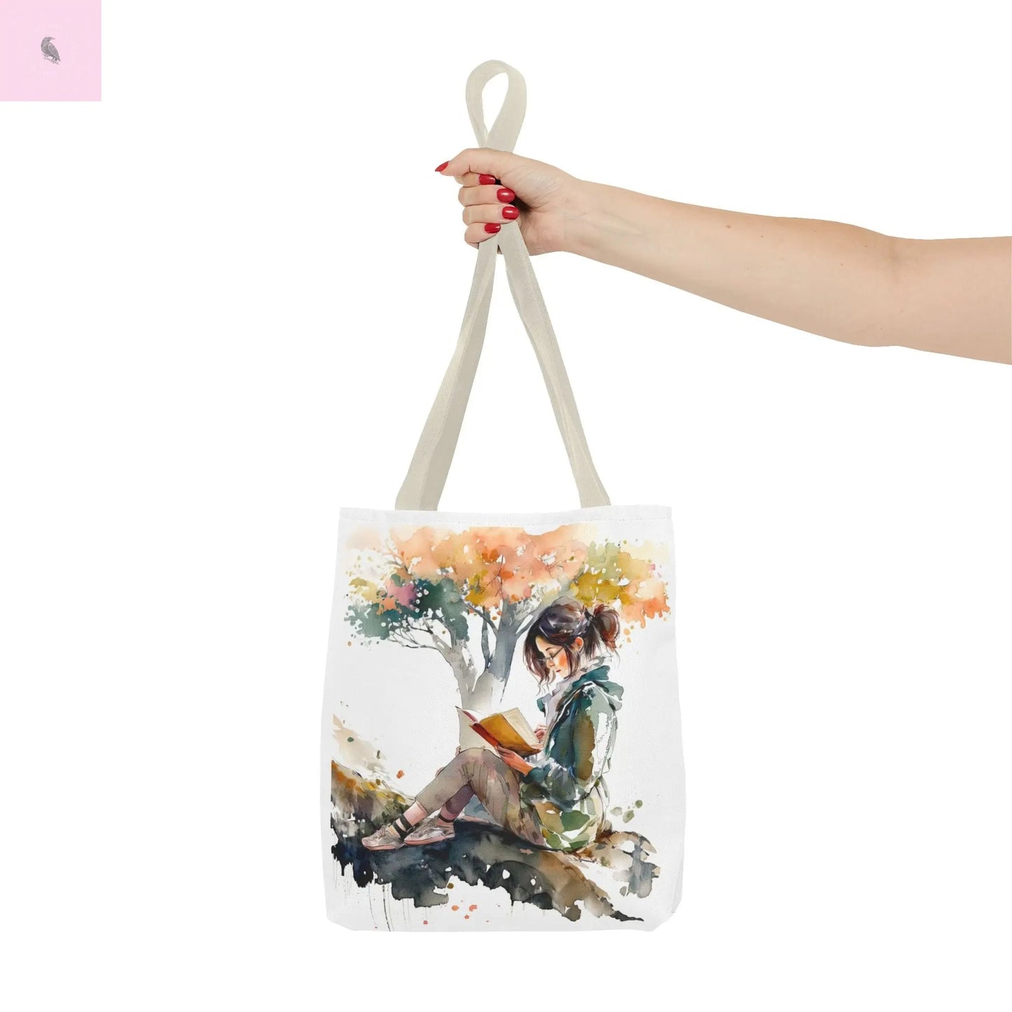 Reading Tote Bag, Literary Gift, Book Lover Tote, Eco-Friendly Bag, readers shopping Tote, book club bag The flirty crow