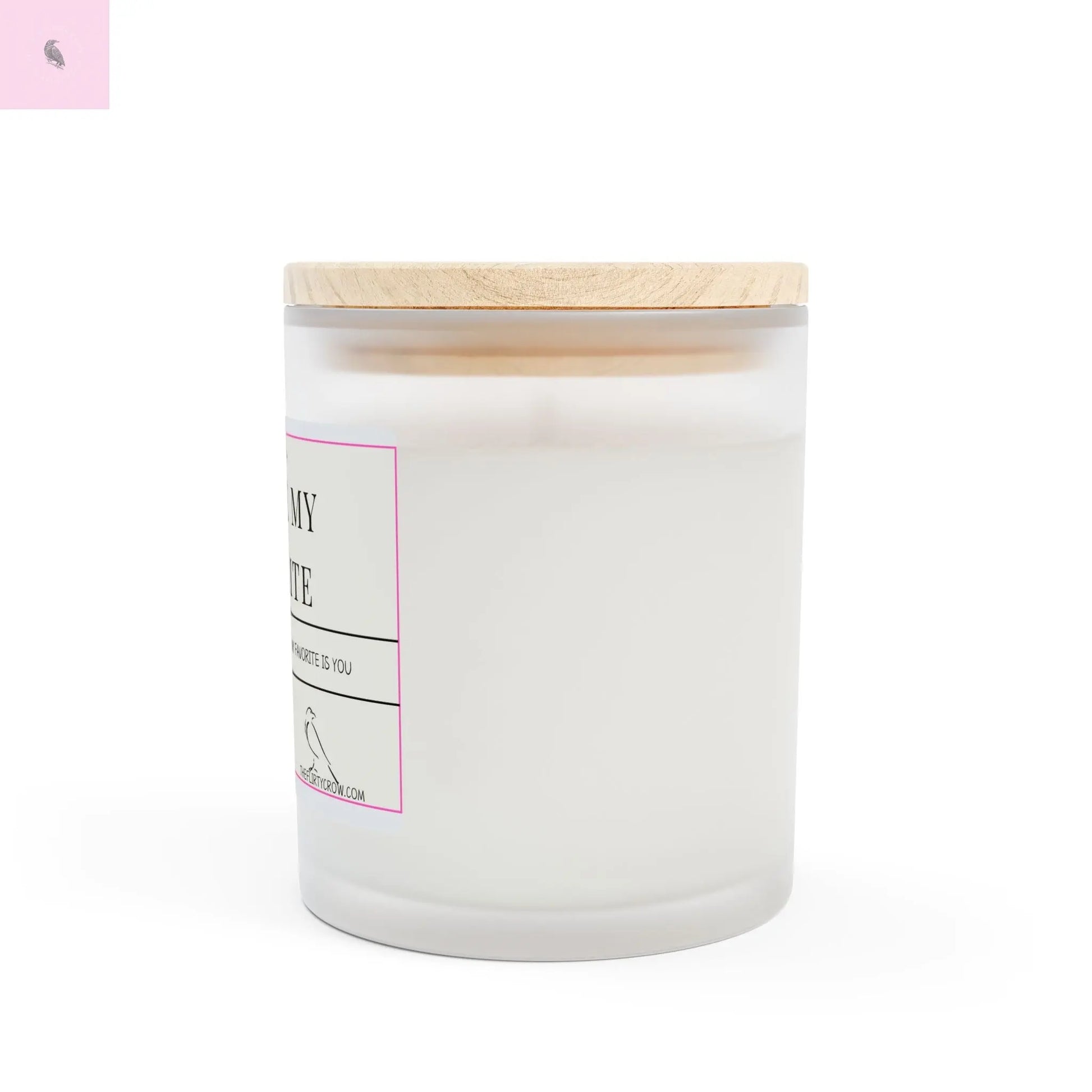 My favorite person candle The flirty crow