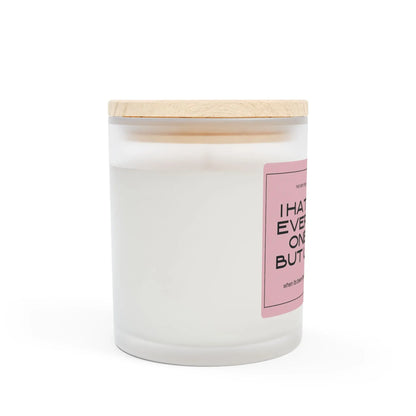 funny bad day antisocial moody soy wax candle. the flirty crow