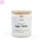 Glass Candle, Sugar Daddy 11oz the flirty crow