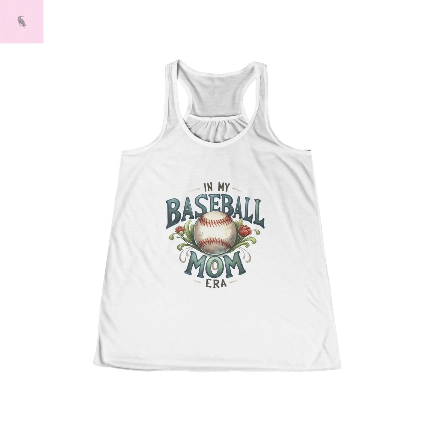 Tank Top Baseball Mom Era Baseball Lover the flirty crow