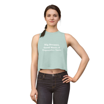 Women's Cropped tank top The flirty crow