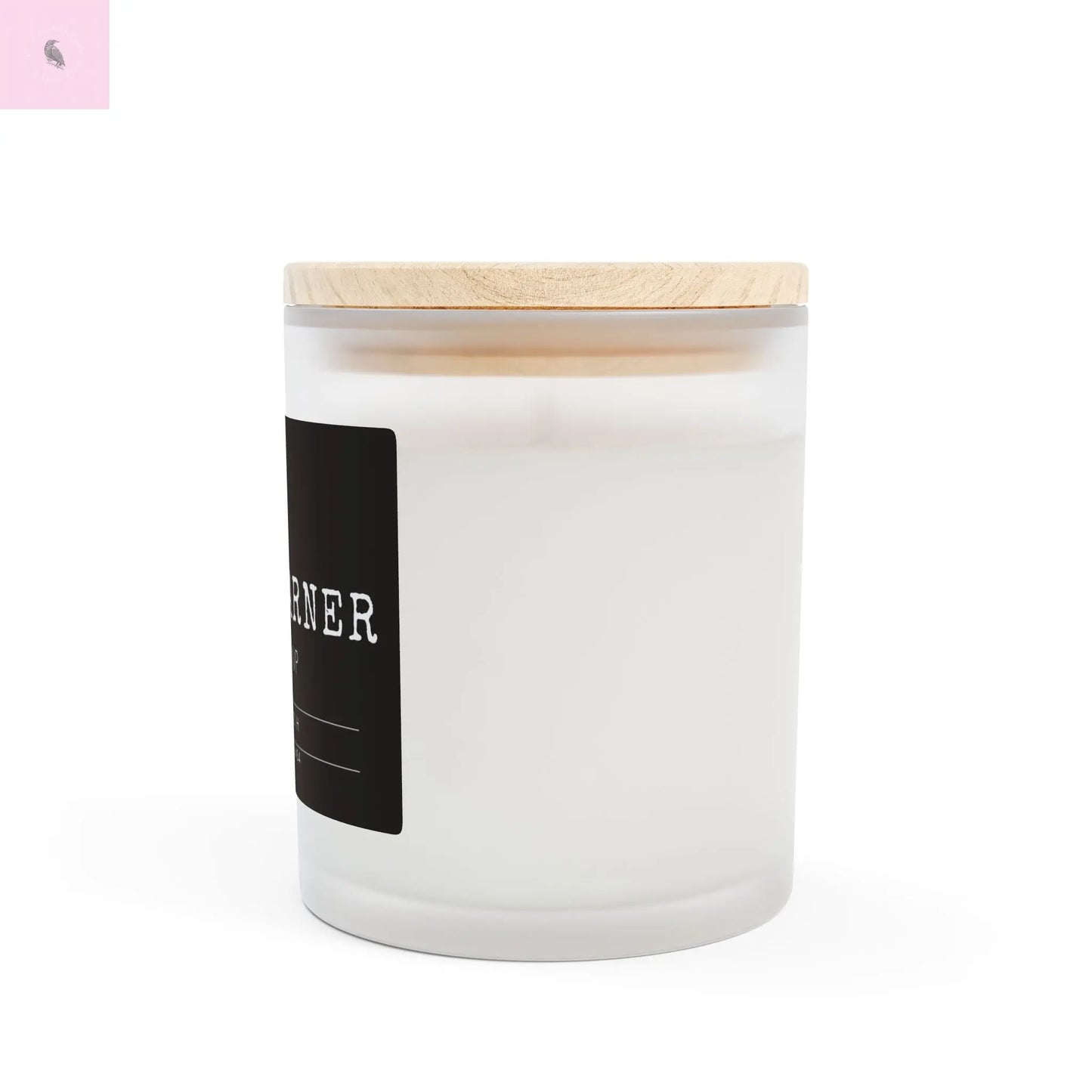 Candle - Fred Warner 49er Fan 11oz Frosted Glass Candle the flirty crow
