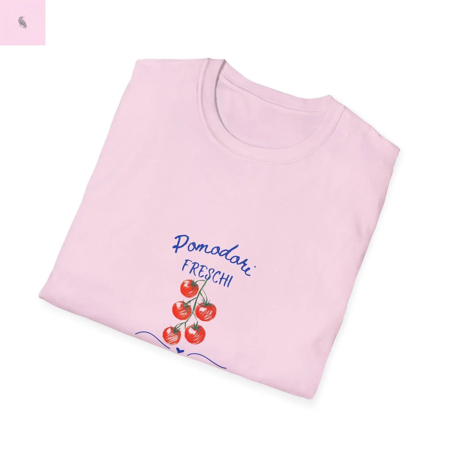 Fresh Tomato Graphic Tee, Farm to table tshirt,  Unisex Shirt, Farmhouse Vibe, Gift for Foodies, Summer Casual Wear, gift for gardener The flirty crow