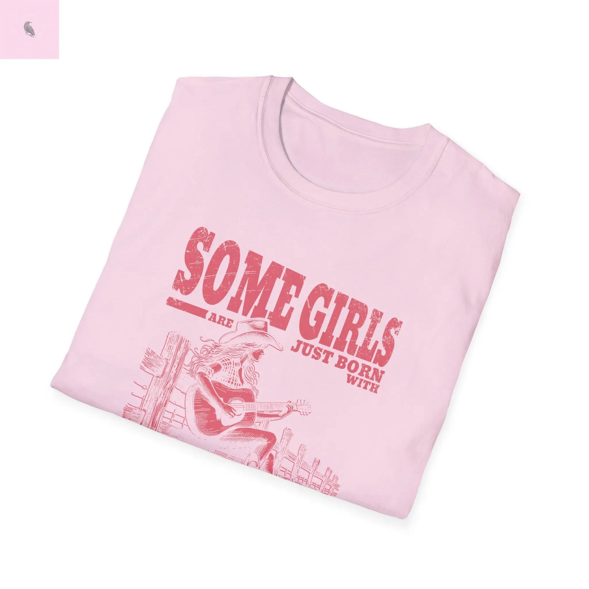 Some Girls Unisex Softstyle T-Shirt - Music Loves Soul Fashion Tee The flirty crow
