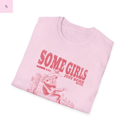 Some Girls Unisex Softstyle T-Shirt - Music Loves Soul Fashion Tee The flirty crow