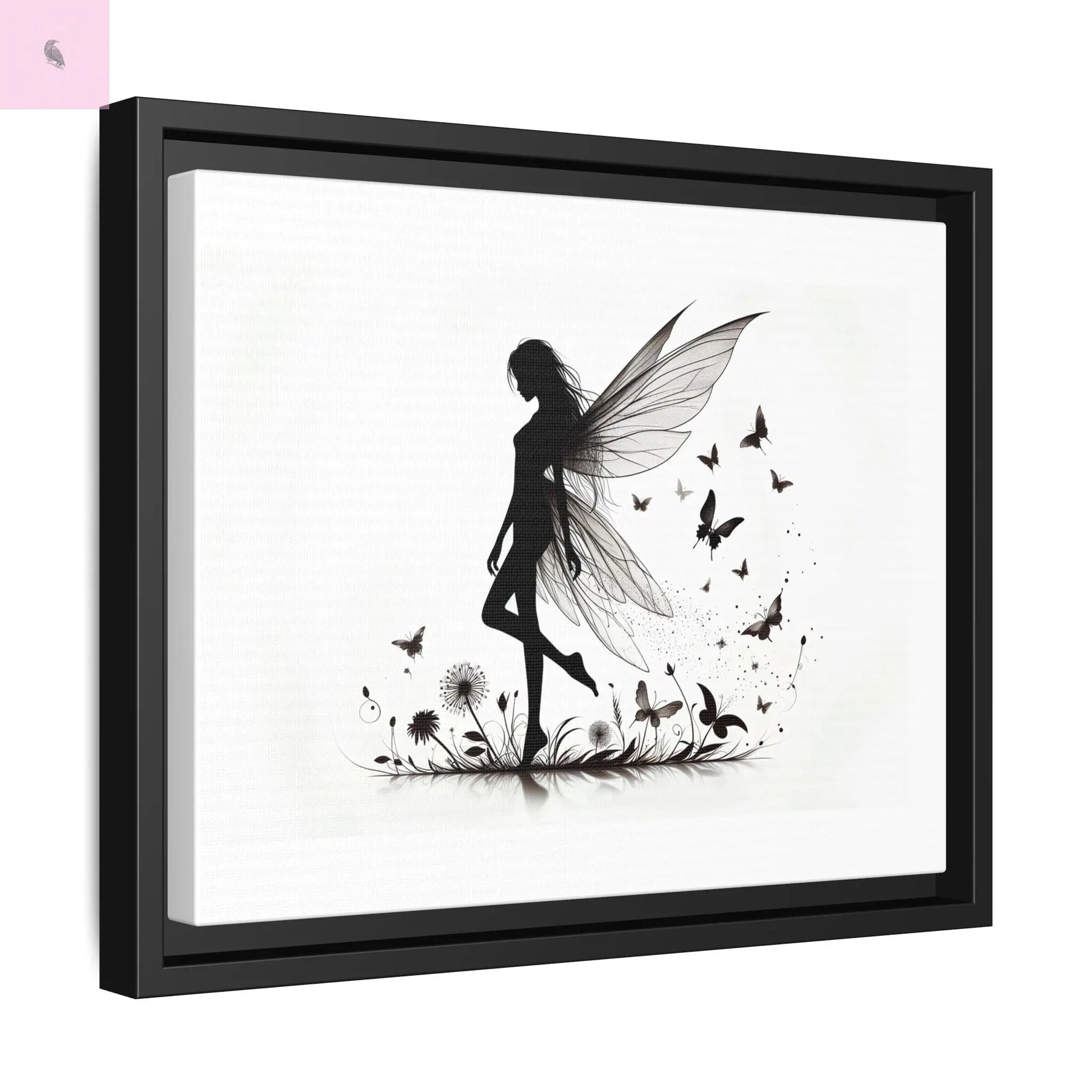 Fairy Canvas Wall Art - The flirty crow
