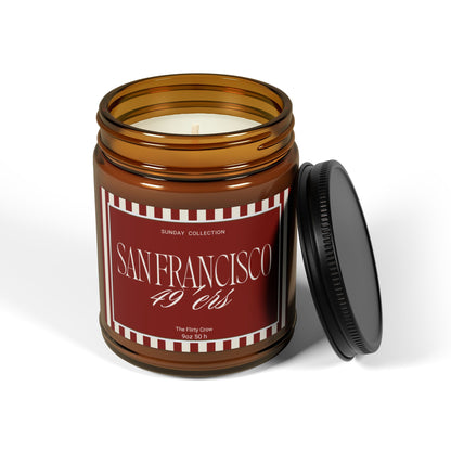 San Francisco Soy Candle, San Francisco 49ers' Vintage Red Scented Candle