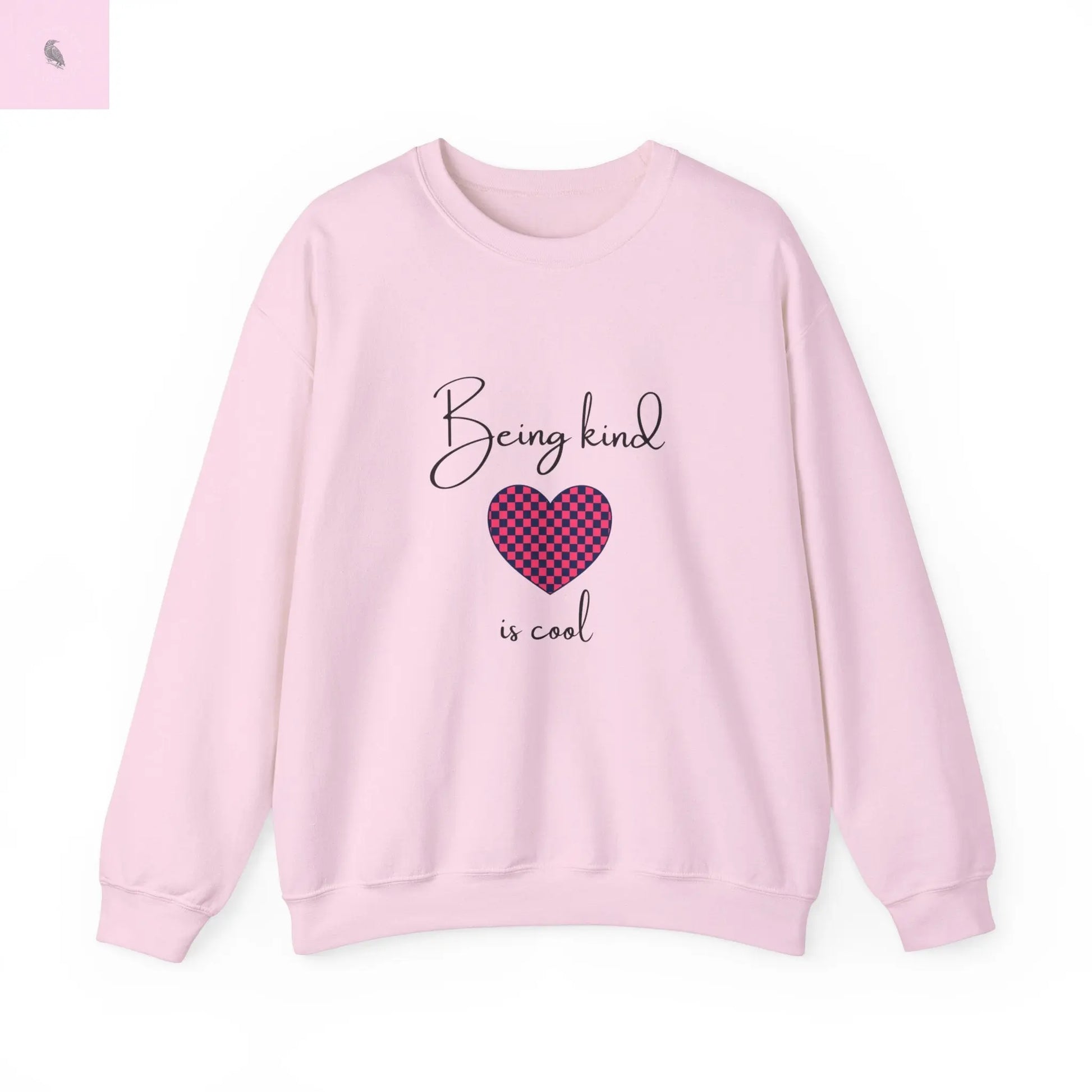 Kindness is Cool Crewneck Sweatshirt The flirty crow