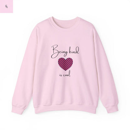 Kindness is Cool Crewneck Sweatshirt The flirty crow