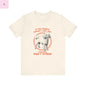 Unisex Poodle lovers short Sleeve Tee the flirty crow