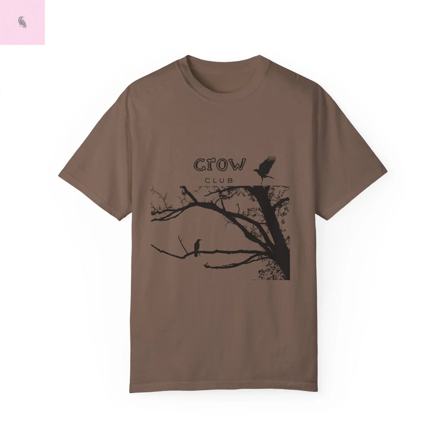 Unisex crow lover unique tshirt the flirty crow