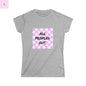 Women's Soft slim fit introvert retro checkered tshirt the flirty crow