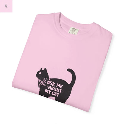 Cat Lovers Funny T-Shirt - The flirty crow